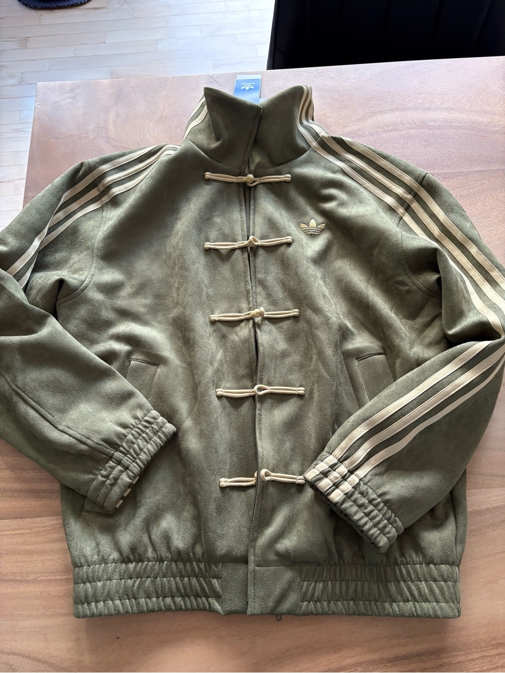 SOLD ———adidas Olive Green Chinese new year  Jacket Xs